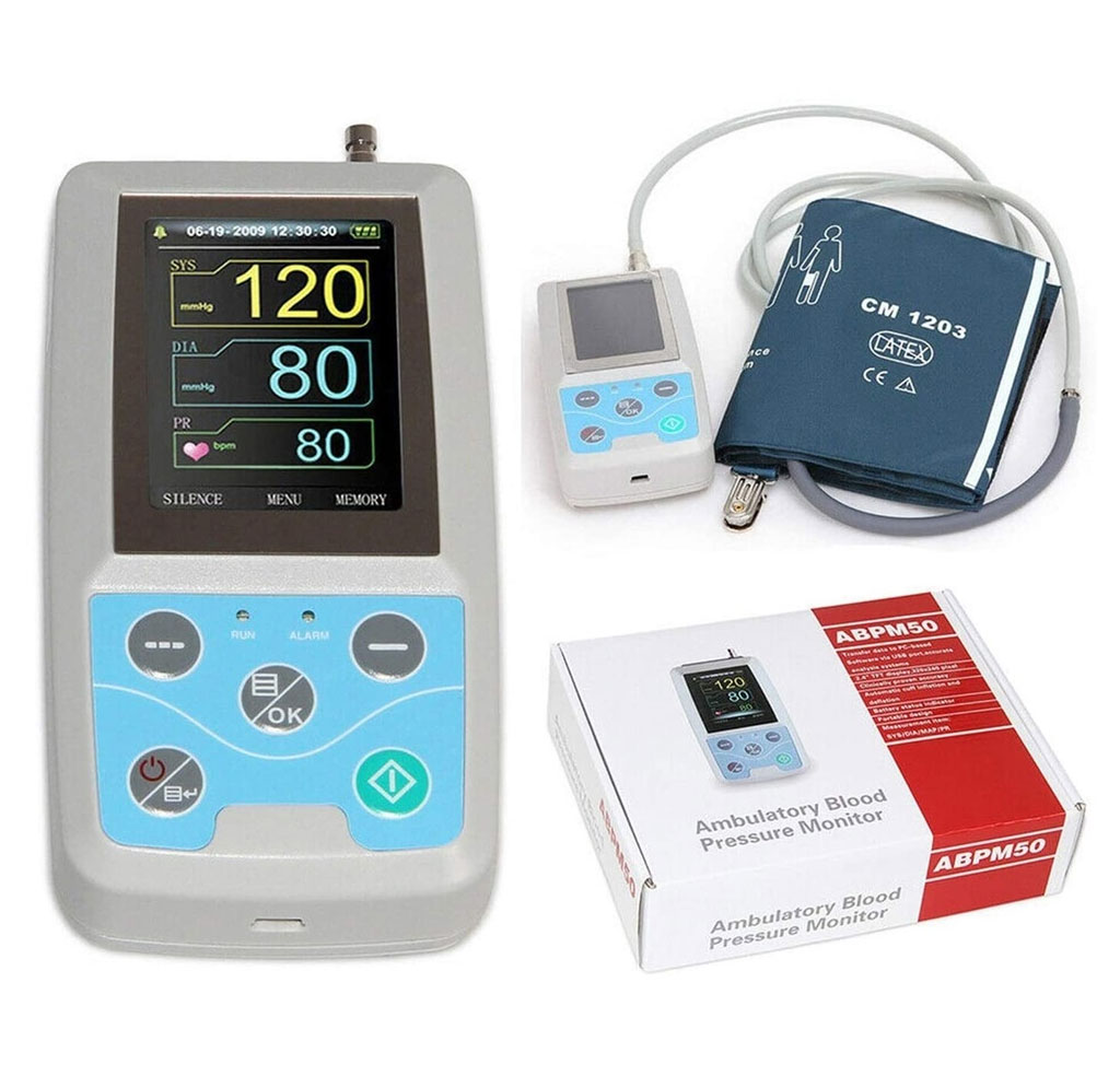 CE Approved Ambulatory Arm Blood Pressure Monitor with USB Port